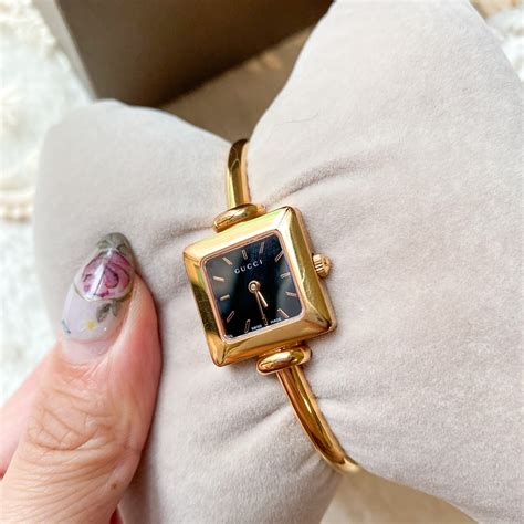 gucci bracelet vintage bolt|gucci vintage bracelet ladies watches.